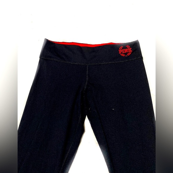 Pink Nebraska gear set - leggings and long sleeve athletic half zip. - Picture 2 of 5